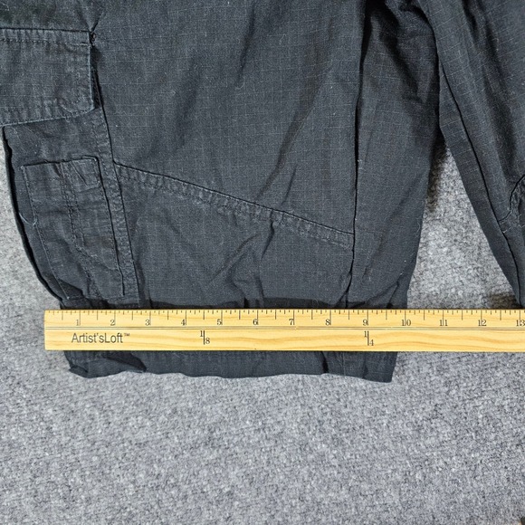 Y2K Ecko Unltd. Cargo Shorts Casual Utility Black Mens Tagged Size 30 Skater - Picture 5 of 5
